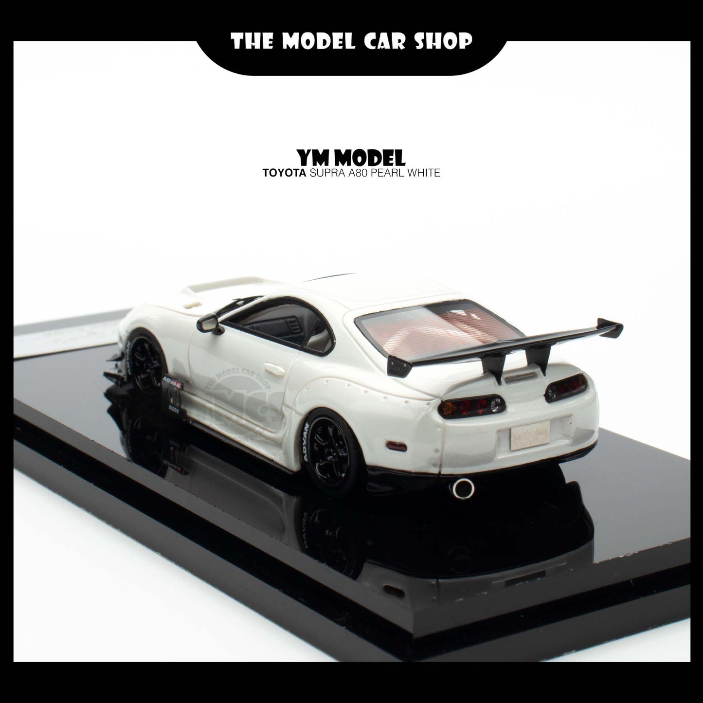 [YM Model] Toyota Supra A80 - Pearl White