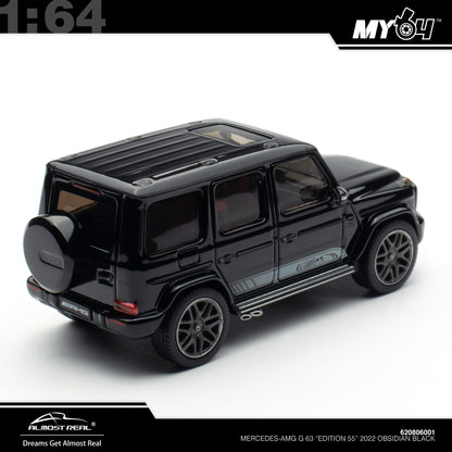 [ARBox] 1:64 Mercedes-AMG G 63 "Edition 55"-2022 - Obsidian Black
