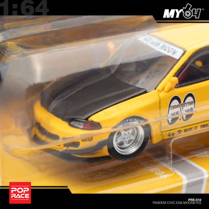 [Pop Race] 1:64 ENIGMA Pandem Civic EG6 v1.5 - Mooneyes