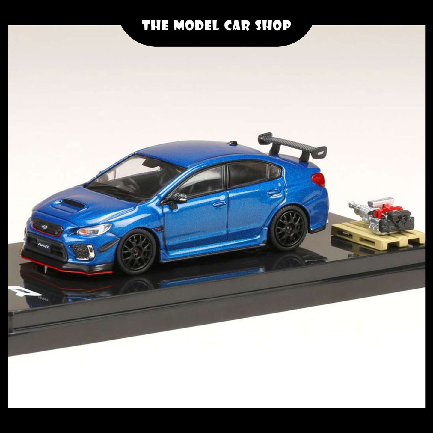 [Hobby Japan] Subaru WRX RA-R With Engine Model Display