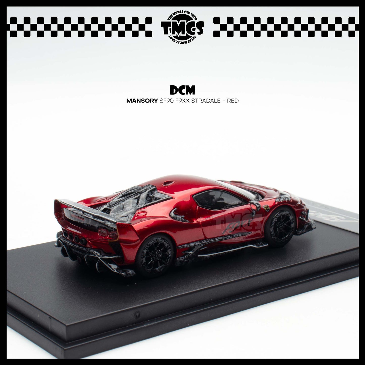 [DCM] 1:64 TPC x DCM Mansory SF90 F9XX Stadale - Red