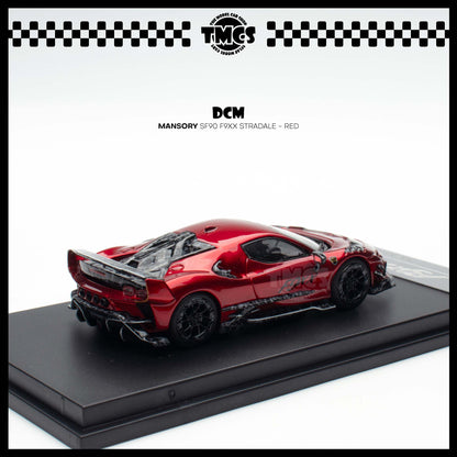 [DCM] 1:64 TPC x DCM Mansory SF90 F9XX Stadale - Red