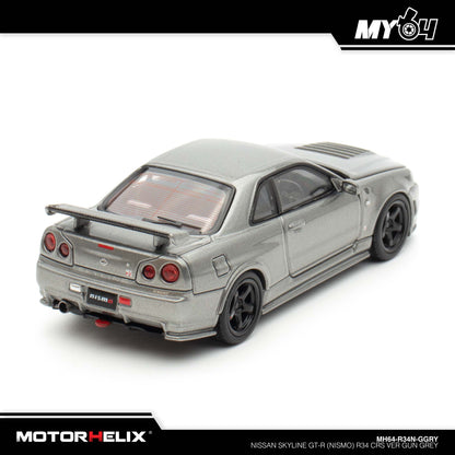 [Motorhelix] Nissan Skyline GT-R (Nismo) R34 CRS VER - Gun Grey