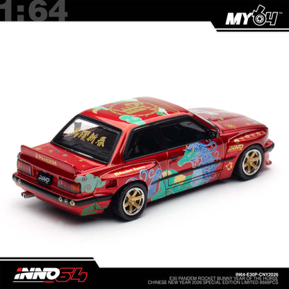 [INNO64] 1:64 Pandem Rocket Bunny E30 The Year Of The Horse 2026 Limited Edition