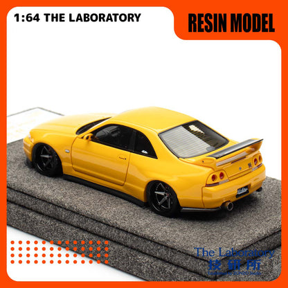 [The Laboratory] 1:64 Garage Active R33 Widebody Concept A - Racing Yellow