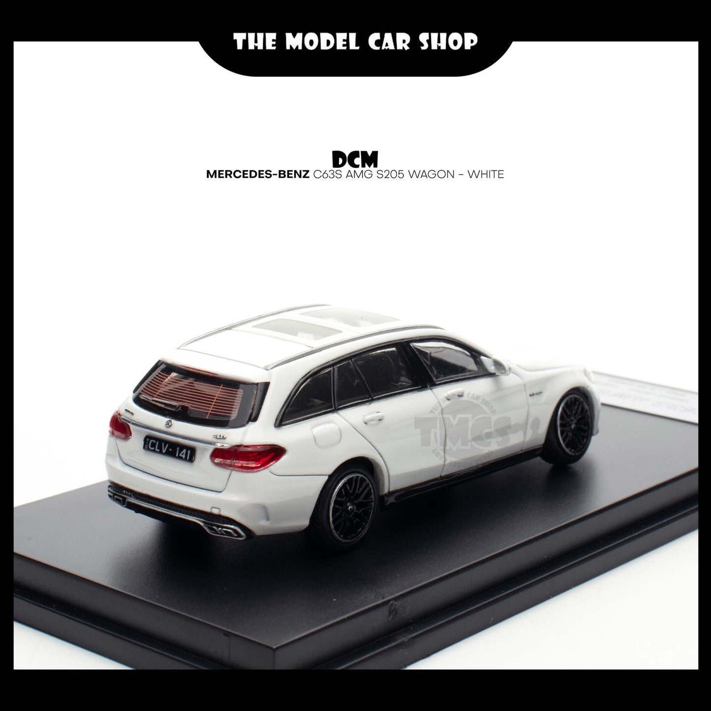 [DCM] Mercedes-Benz C63S AMG S205 Wagon - White