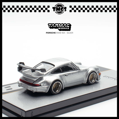 [Tarmac Works] 1:64 Porsche RWB 964 - Silver