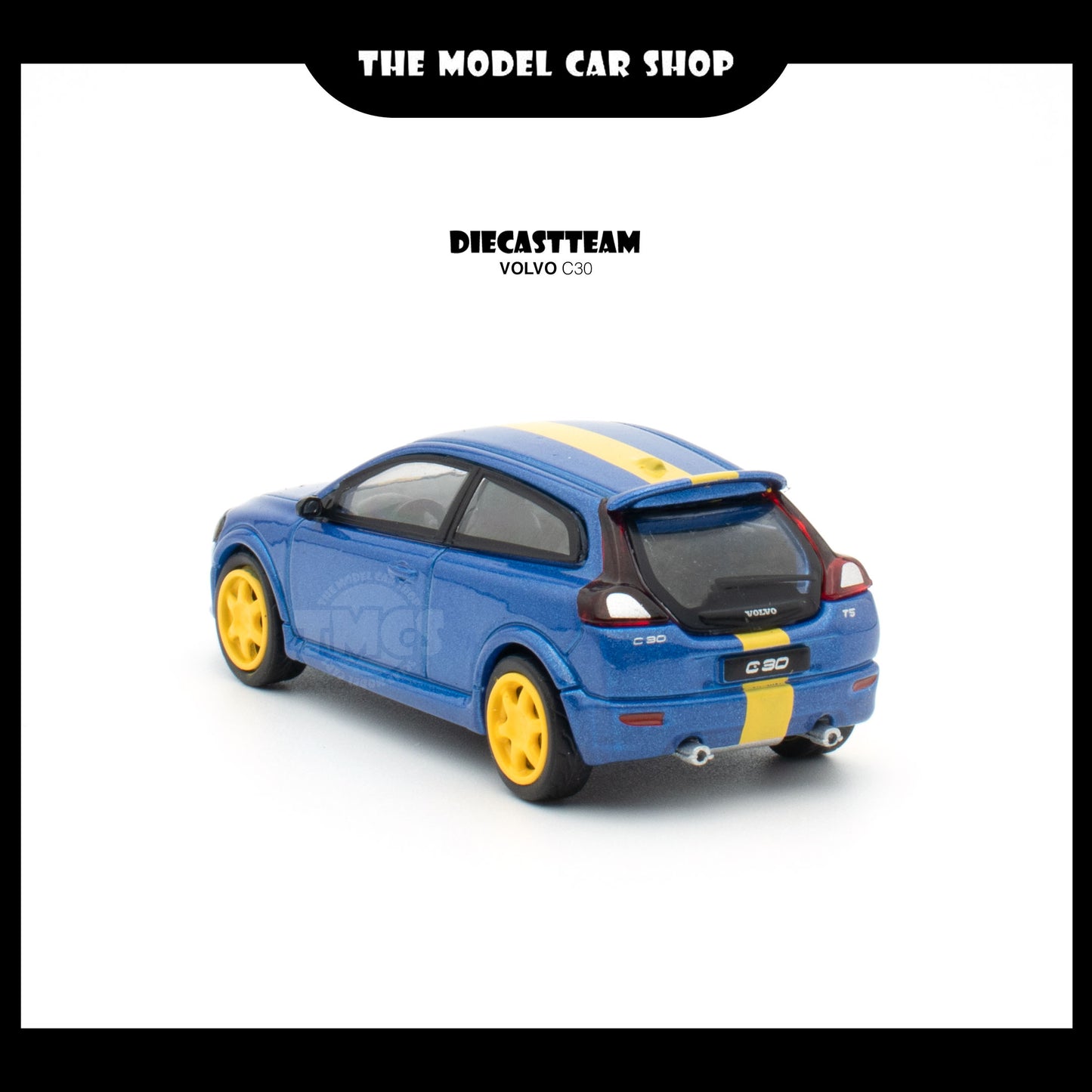 [DCT] Volvo C30 - Blue with Yellow Stripe