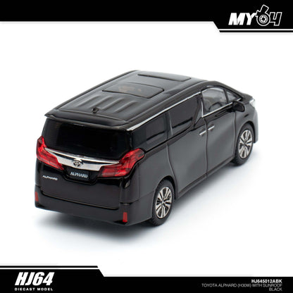 [Hobby Japan] Toyota Alphard (H30W) With Sun Roof - Black