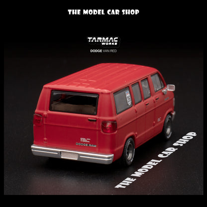 [Tarmac Works] Dodge Van - Red