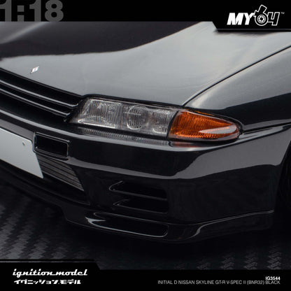 [Ignition Model] 1:18 Initial D Nissan Skyline GT-R V-SpecII (BNR32) - Black