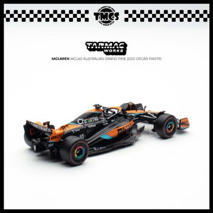 [Tarmac Works] 1:64  McLaren MCL60 Australian Grand Prix 2023 Oscar Piastri