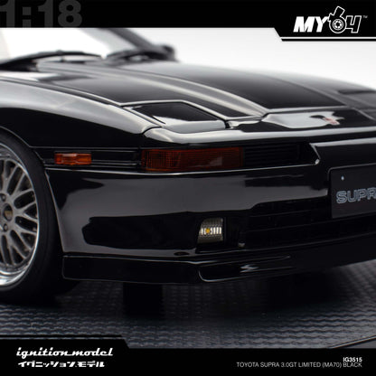 [Ignition Model] Toyota Supra 3.0GT Limited (MA70) - Black