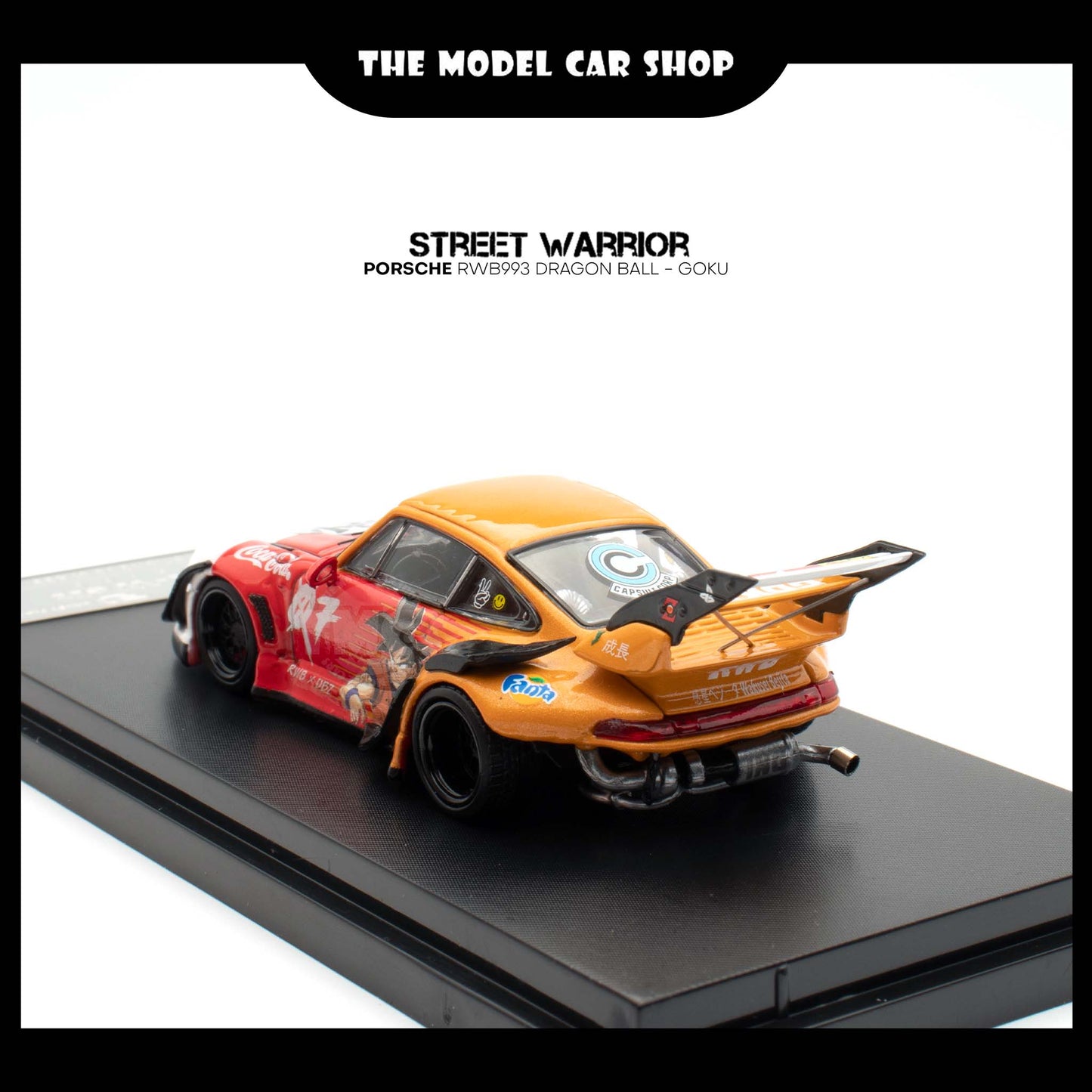 [Street Warrior] Porsche RWB993 Dragon Ball - Goku