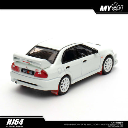 [Hobby Japan] Mitsubishi Lancer RS Evolution 6 Monte Carlo Edition - Scortia White