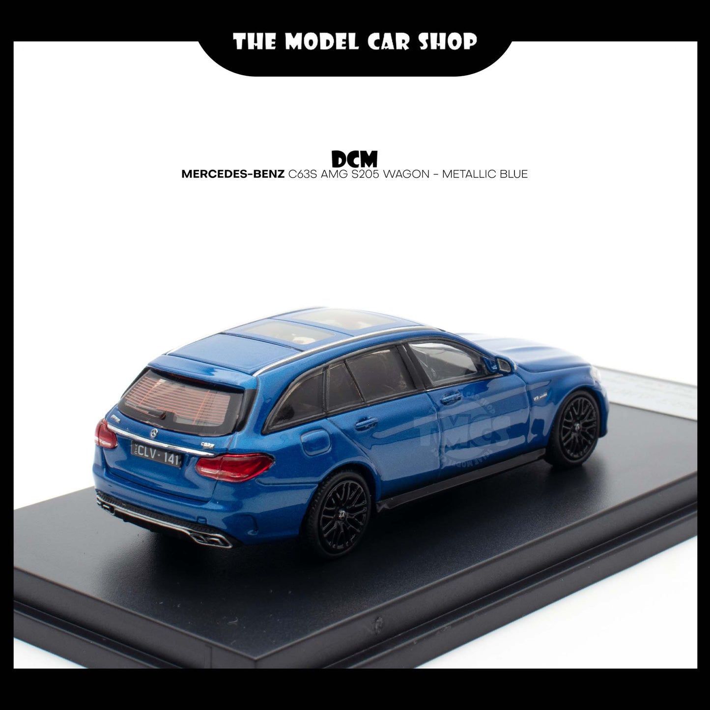 [DCM] Mercedes-Benz C63S AMG S205 Wagon - Metallic Blue