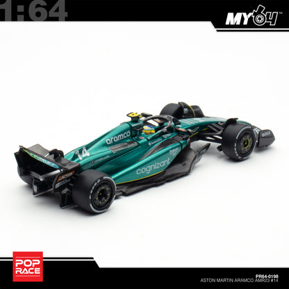 [Pop Race] 1:64 Aston Martin AMR23 F1 - #14 F. Alonso