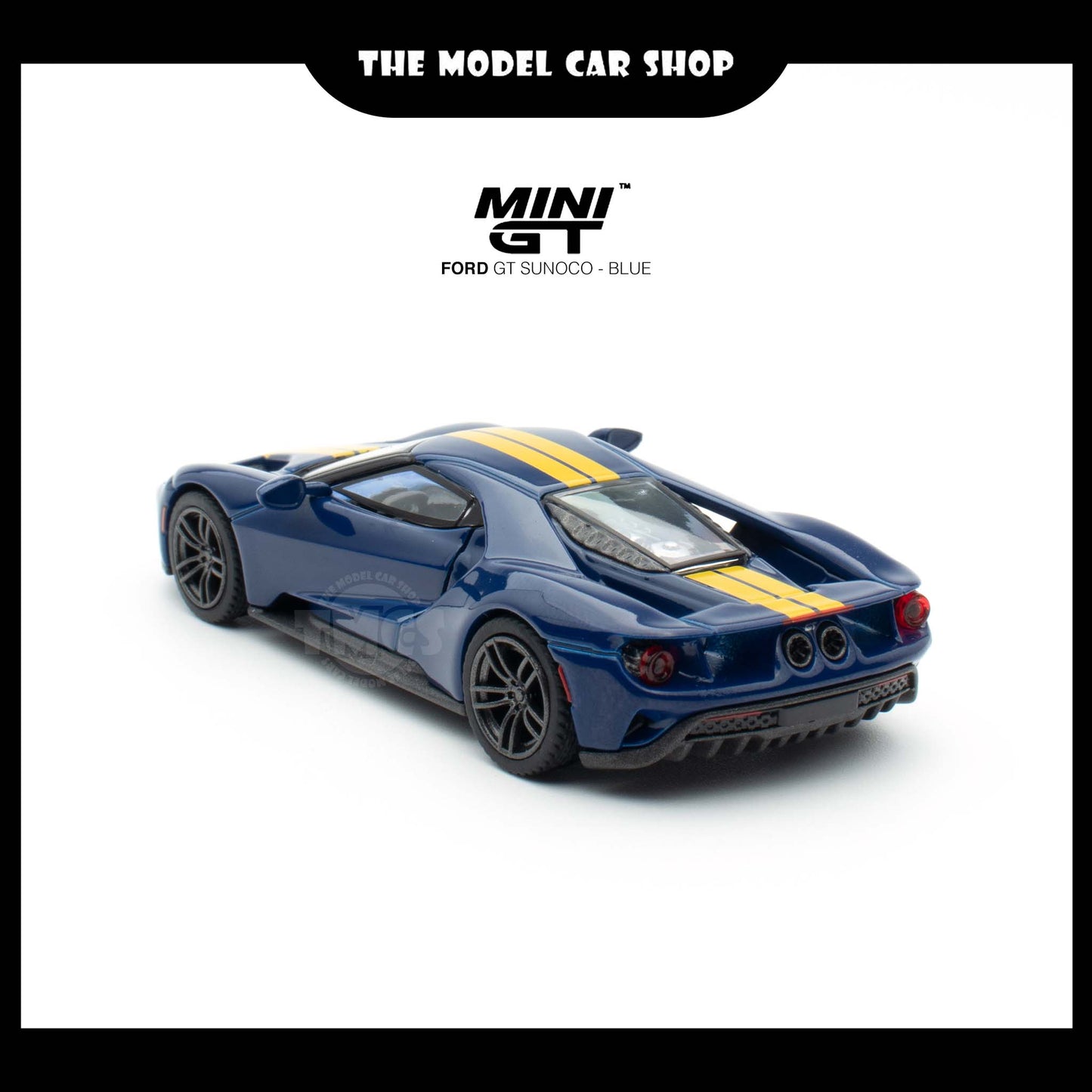 [Mini GT]  Ford GT Sunoco - Blue