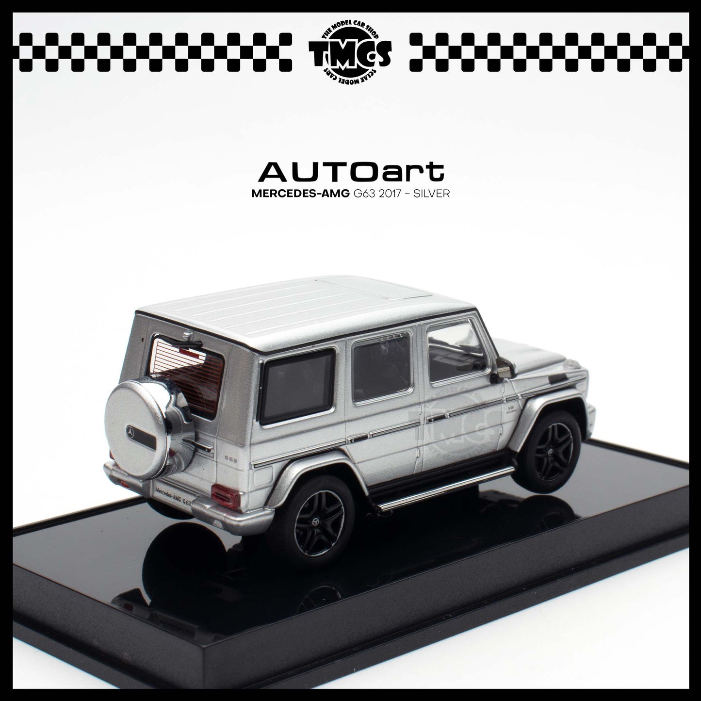 [Auto Art] Mercedes-AMG G63 2017 - Silver