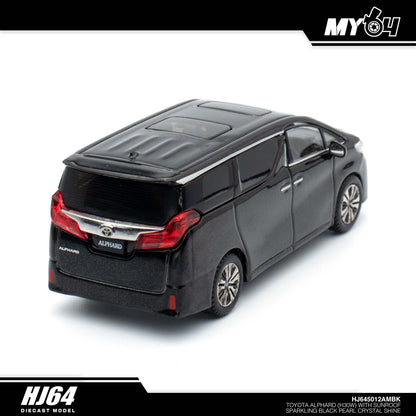 [Hobby Japan] Toyota Alphard (H30W) With Sun Roof - Sparkling Black Pearl Crystal Shine