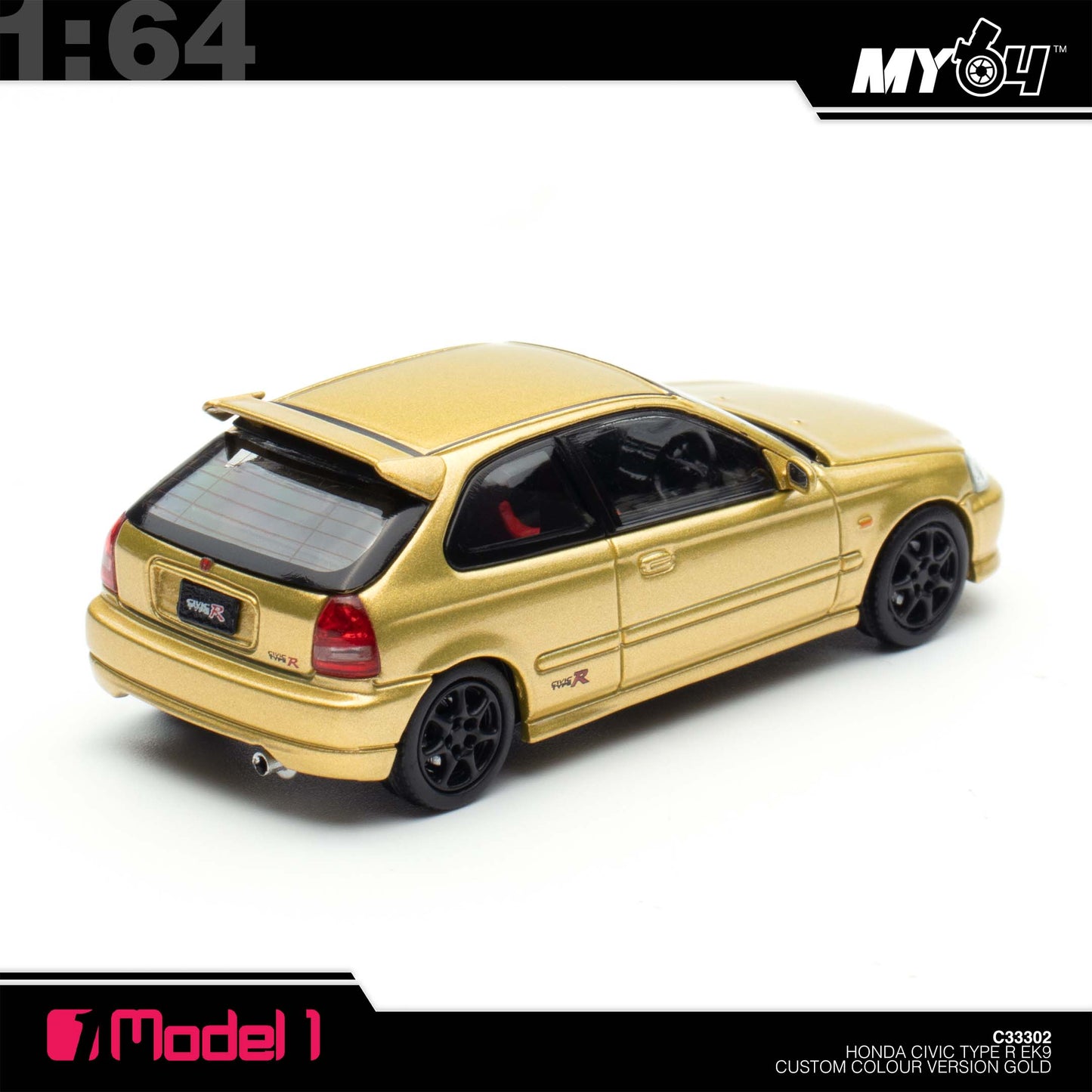 [Model1] Honda Civic Type R EK9 - Gold