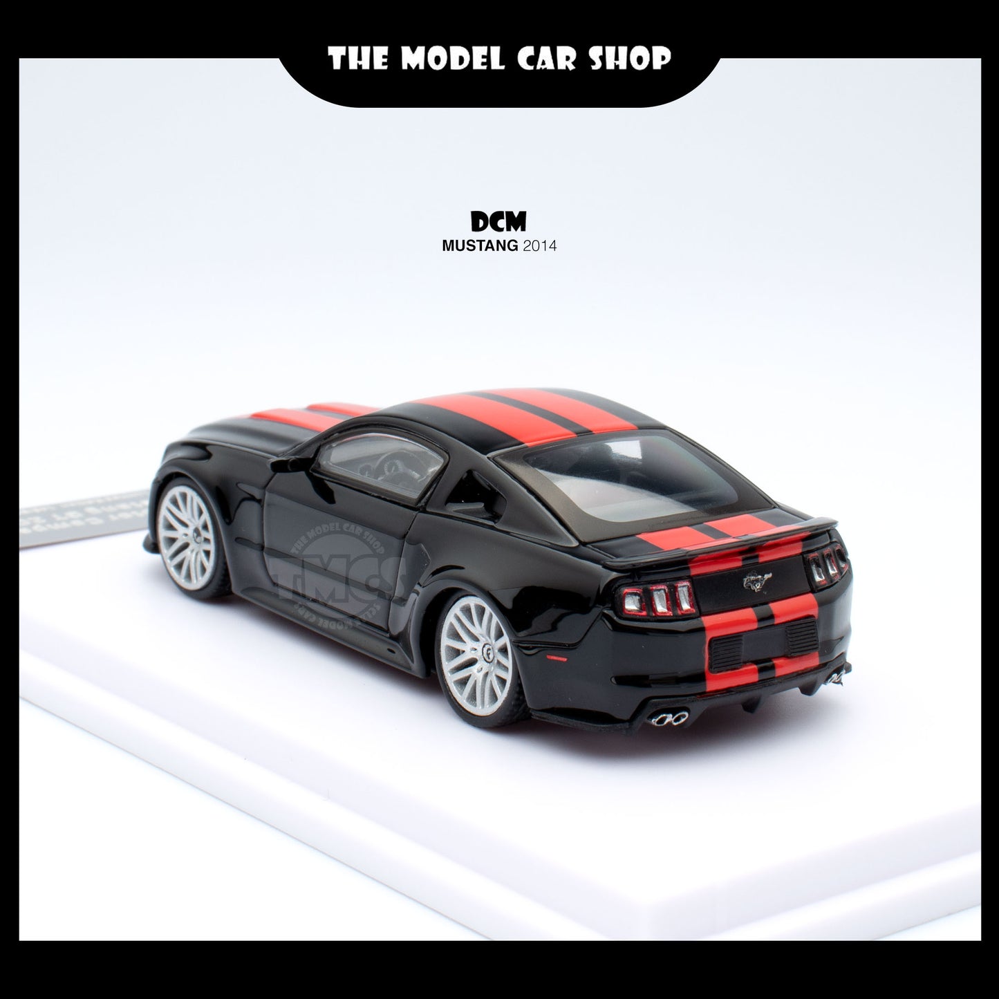 [DCM] 2014 Mustang GT - Black With Red Stripe