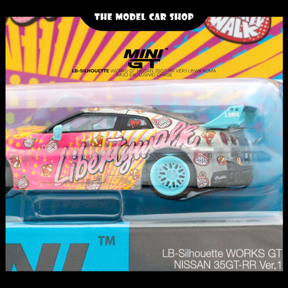 [MINI GT] LB-Silhouette WORKS GT NISSAN 35GT-RR Ver.1 LBWK KUMA (Mijo Exclusive)