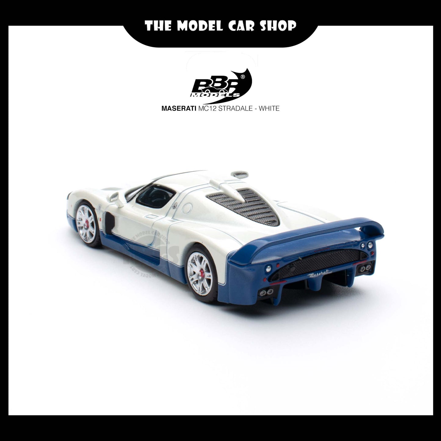 [BBR] Maserati MC12 Stradale - White