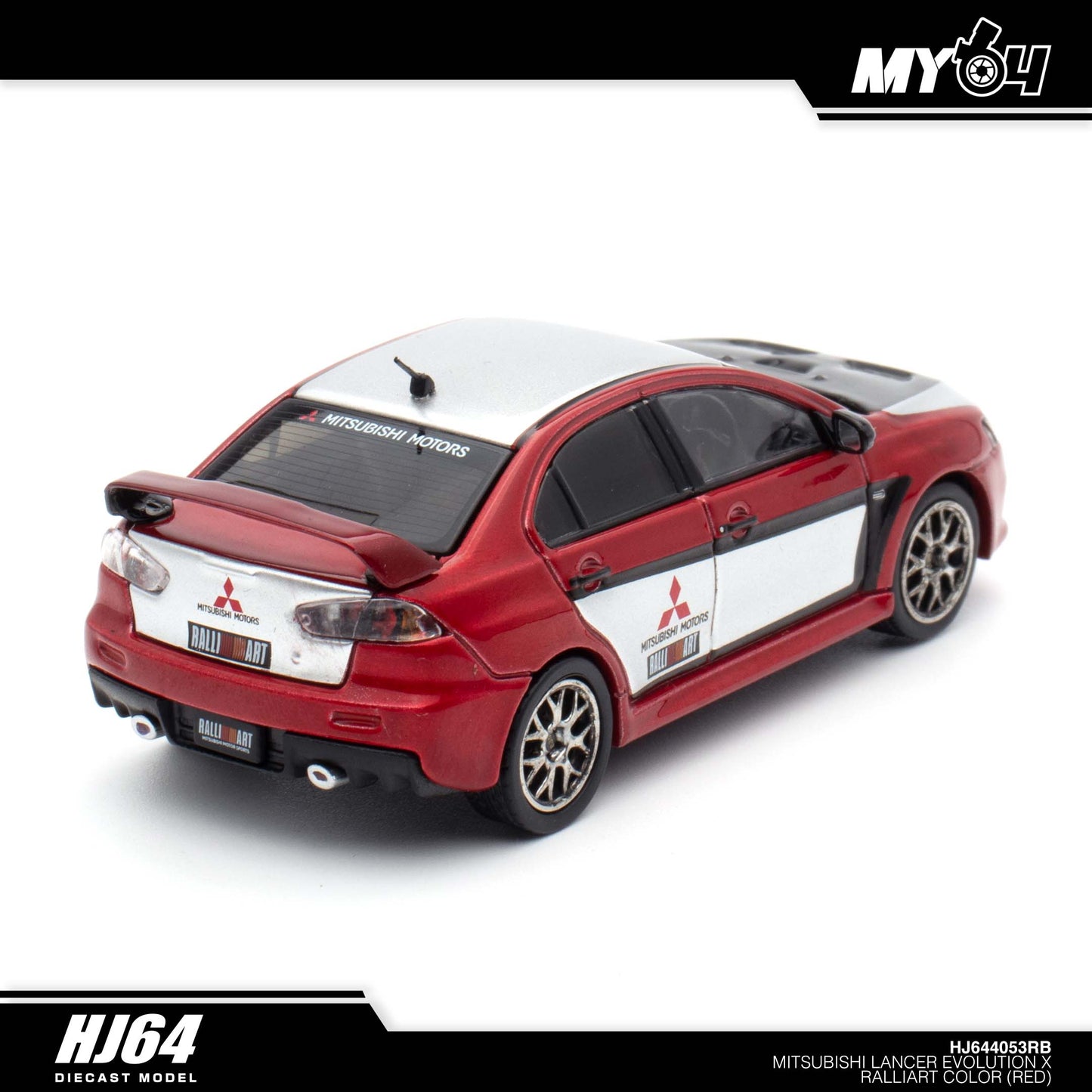 [Hobby Japan] Mitsubishi Lancer Evolution Ⅹ - RALLIART Colour Red