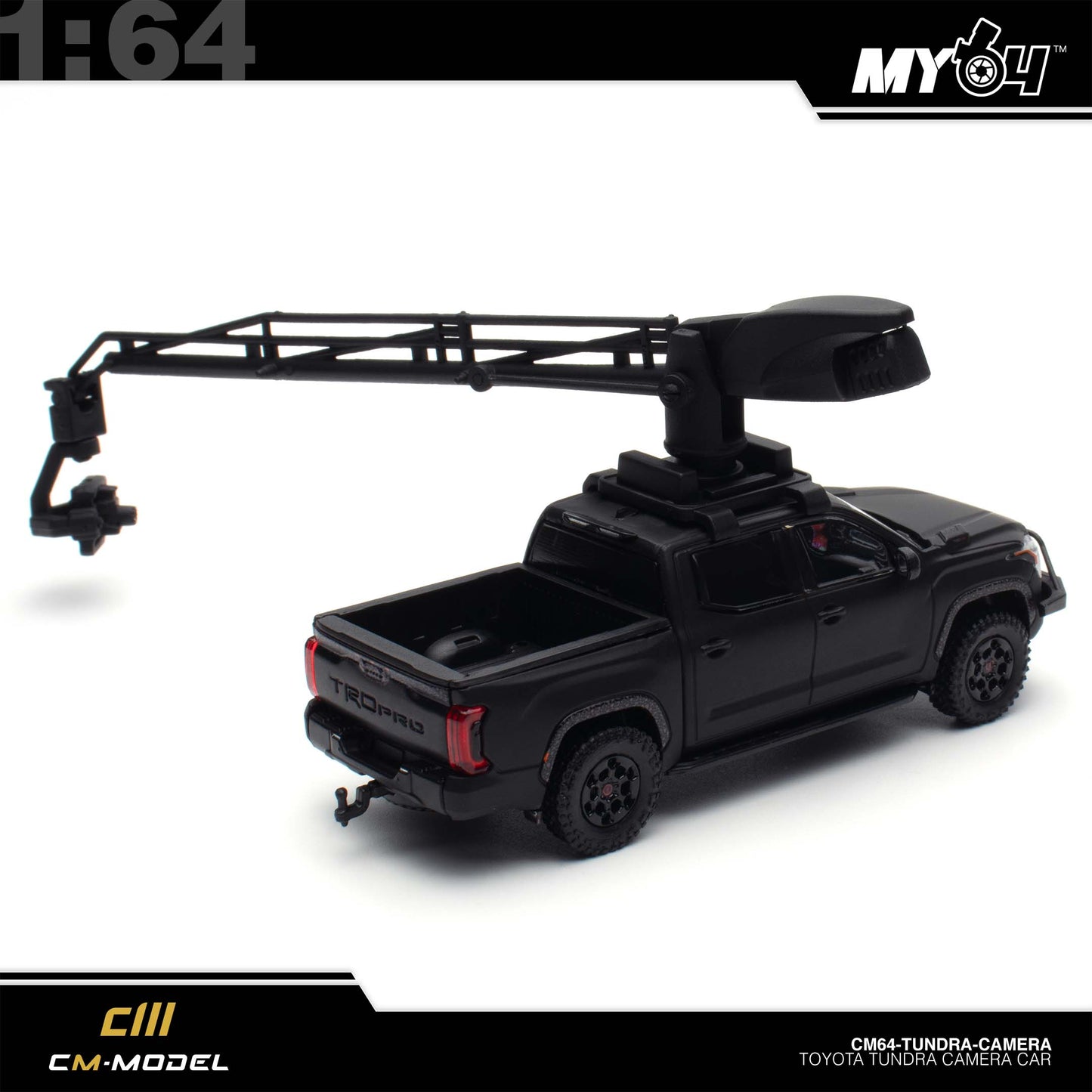 [CM Model] 1:64 Toyota Tundra Camera Car