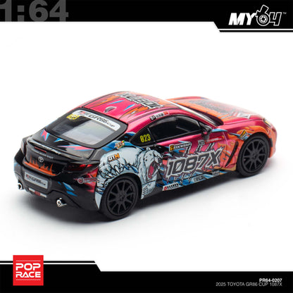 [Pop Race] 1:64 1087X Toyota GR86 CUP