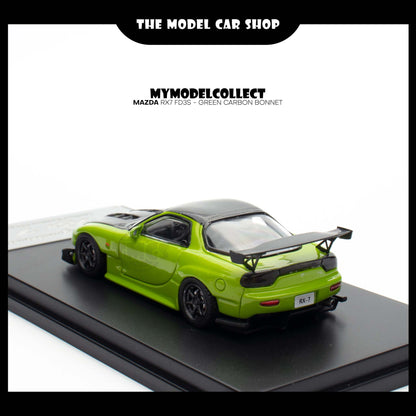 [Model Collect] Mazda RX7 FD3S - Green Carbon Bonnet