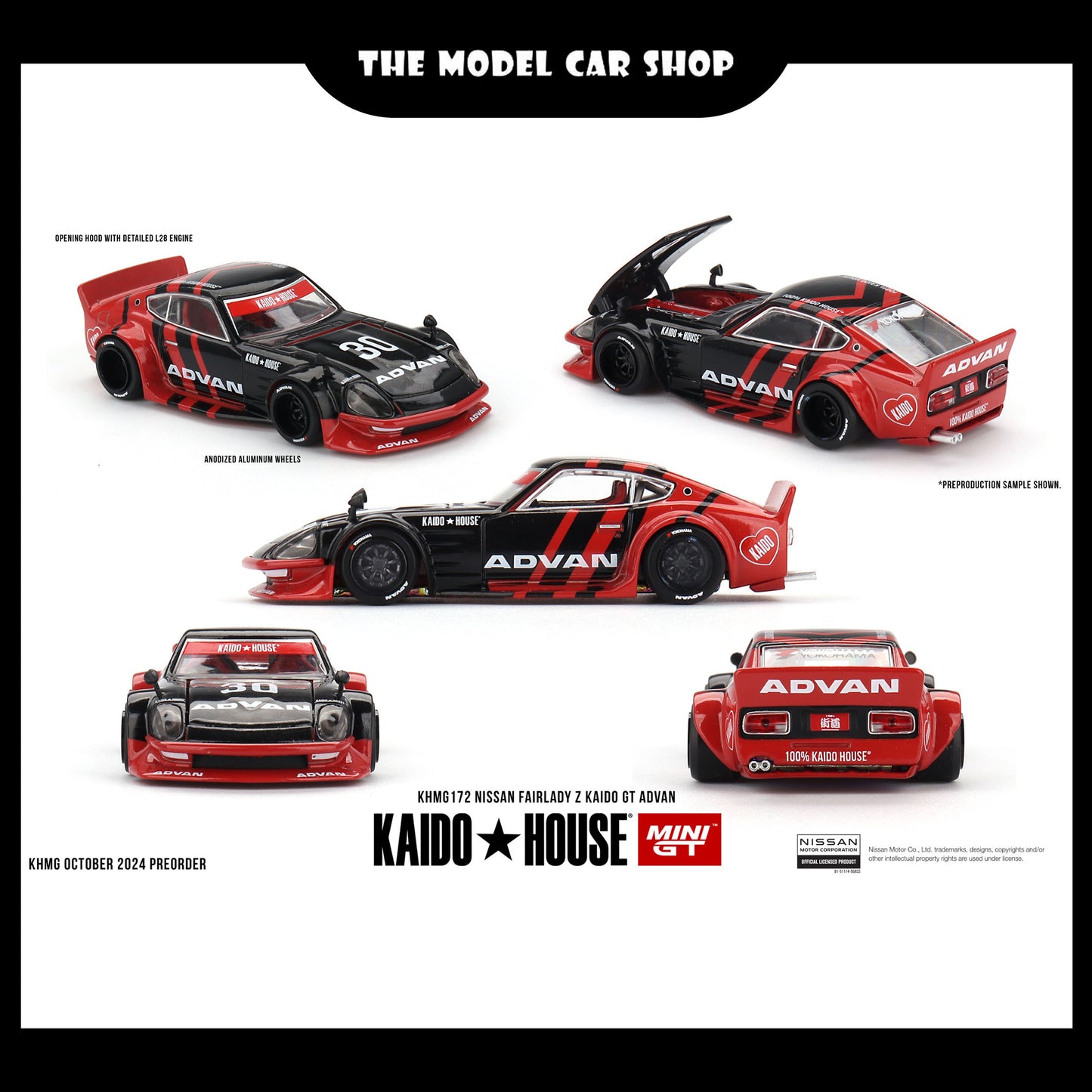 [Kaido House] Nissan Fairlady Z Kaido GT Advan