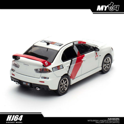 [Hobby Japan] Mitsubishi Lancer Evolution Ⅹ - RALLIART Colour White