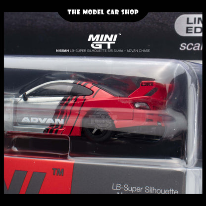 [MINI GT] Nissan LB-Super Silhouette S15 SILVIA  - Advan (Mijo Exclusive)