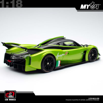 [LCD] 1:18 Pagani Huayra R - Verde (Green) Firenze