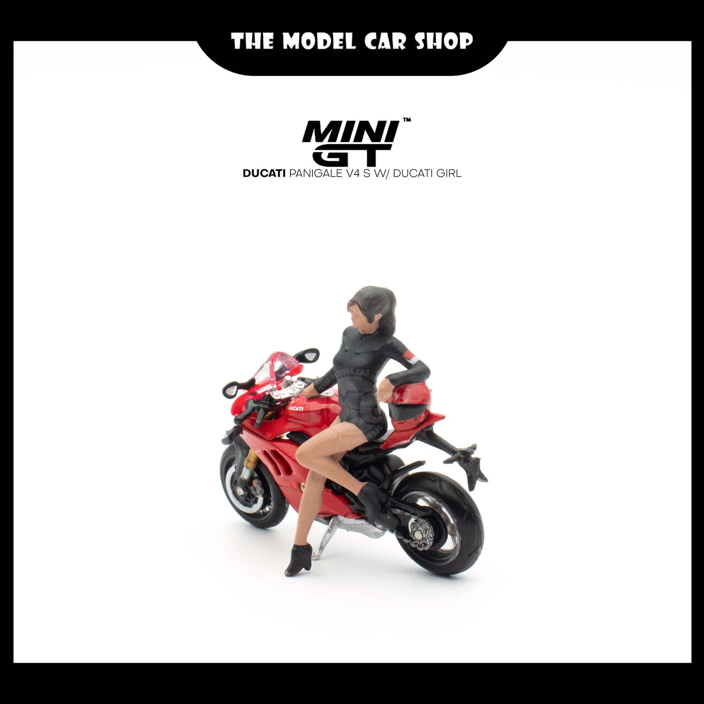 [MINI GT] Ducati Panigale V4 S w/ Ducati Girl