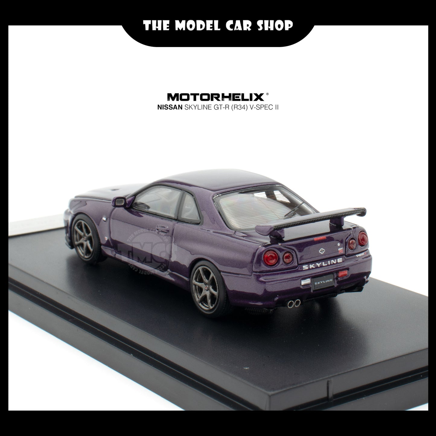 [Motorhelix] Nissan Skyline GT-R R34 V Spec ll - Midnight Purple