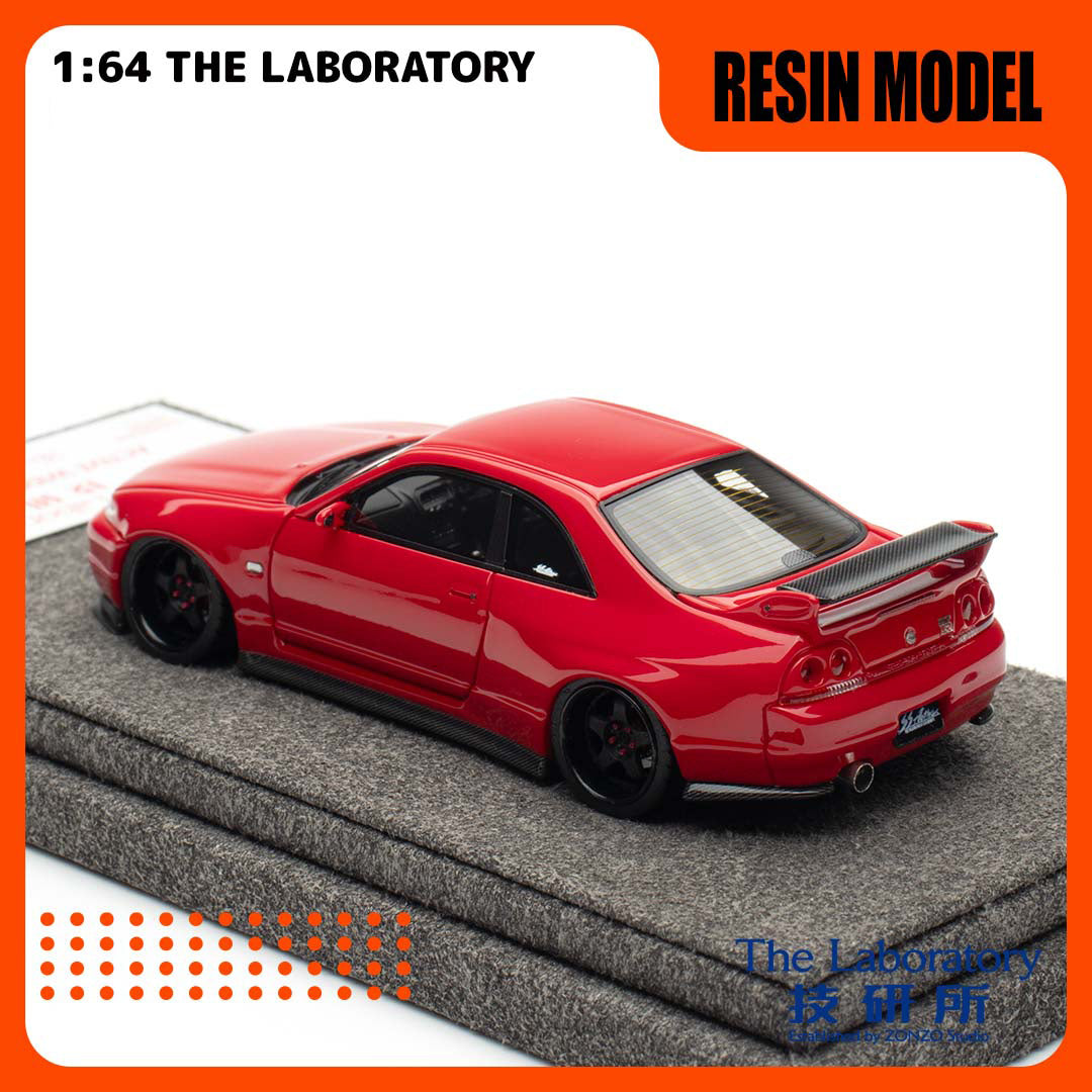 [The Laboratory] 1:64 Garage Active R33 Widebody Concept A - Gloss Red