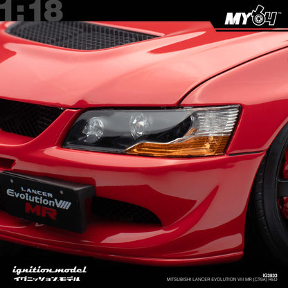 [Ignition Model] 1:18 Mitsubishi Lancer Evolution VIII MR (CT9A) - Red