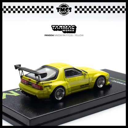 [Tarmac Works] 1:64 Pandem Mazda RX-7 FC3S - Yellow