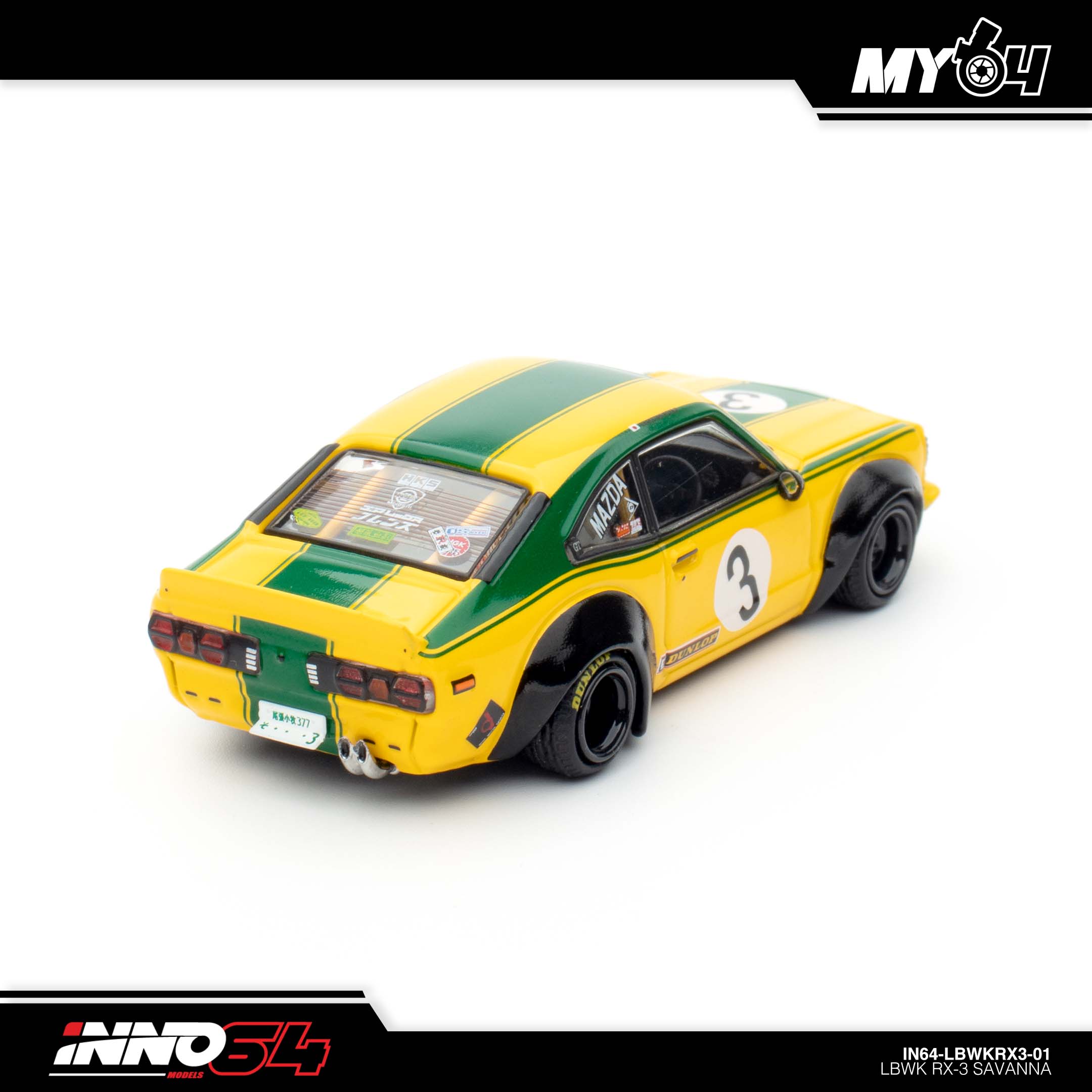 INNO64] LBWK Mazda RX3 Savanna| The Model Car Shop