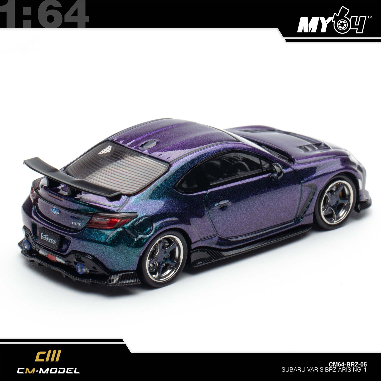 [CM Model] 1:64 Subaru BRZ Varis Widebody - Chameleon