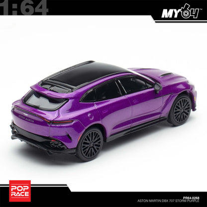 [Pop Race] 1:64 Aston Martin DBX 707 - Storm Purple