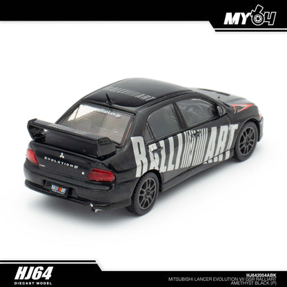 [Hobby Japan] Mitsubishi Lancer Evolution 7 GSR RALLIART - Amethyst Black Pearl