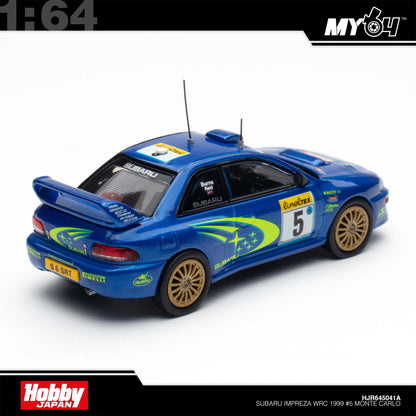 [Hobby Japan] 1:64 Subaru Impreza WRC - 1999 #5 (MONTE CARLO)