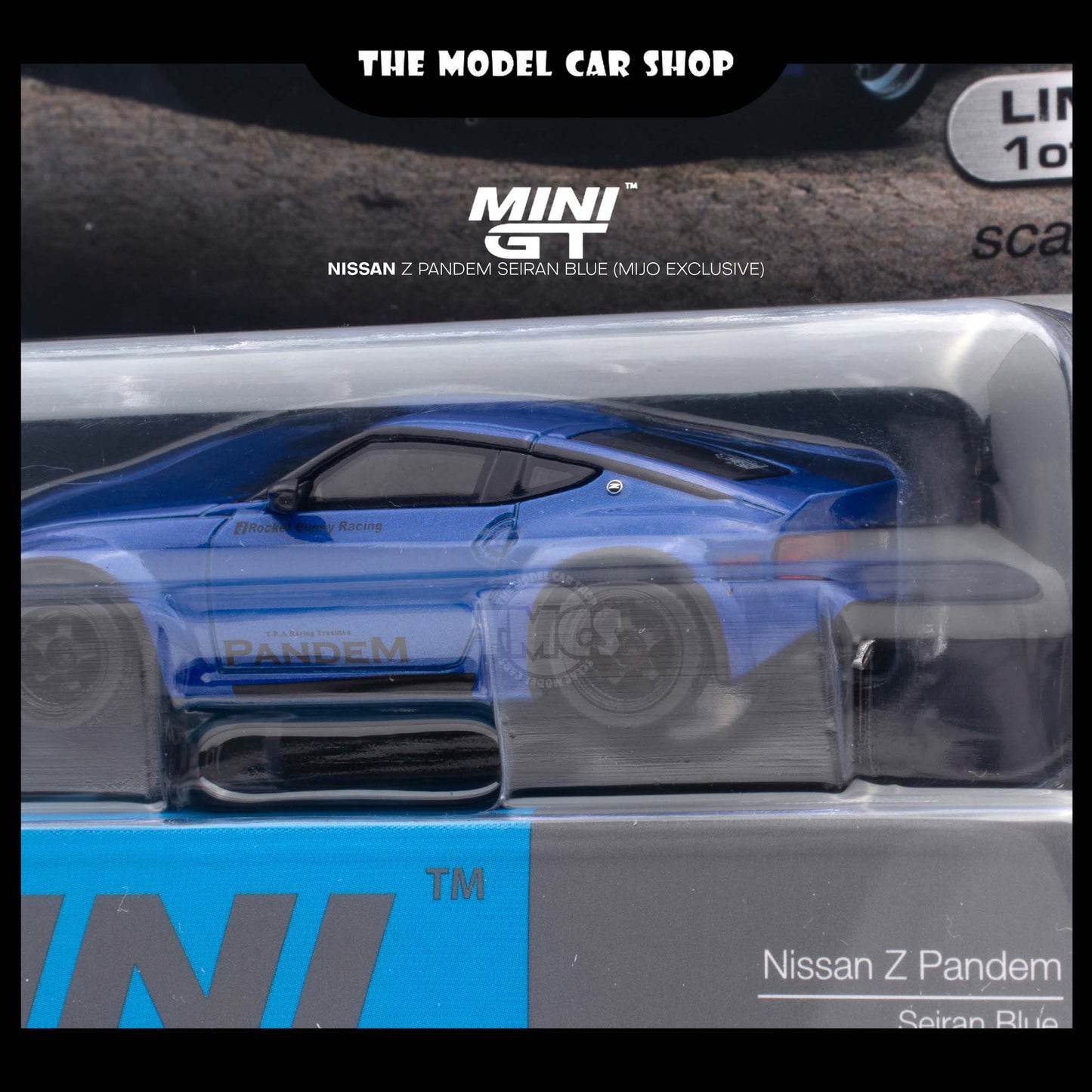 [MINI GT] Nissan Z Pandem Seiran Blue (Mijo Exclusive)