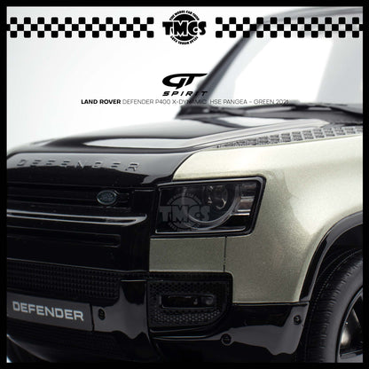 [GT Spirit] 1:18 Land Rover Defender P400 X-Dynamic  HSE Pangea - Green 2021