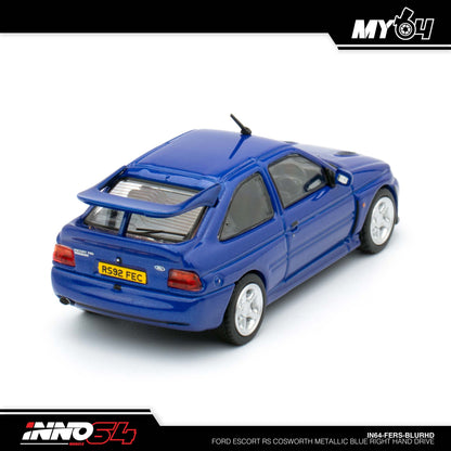 [INNO64] Ford Escort RS Cosworth - Metallic Blue (RHD)