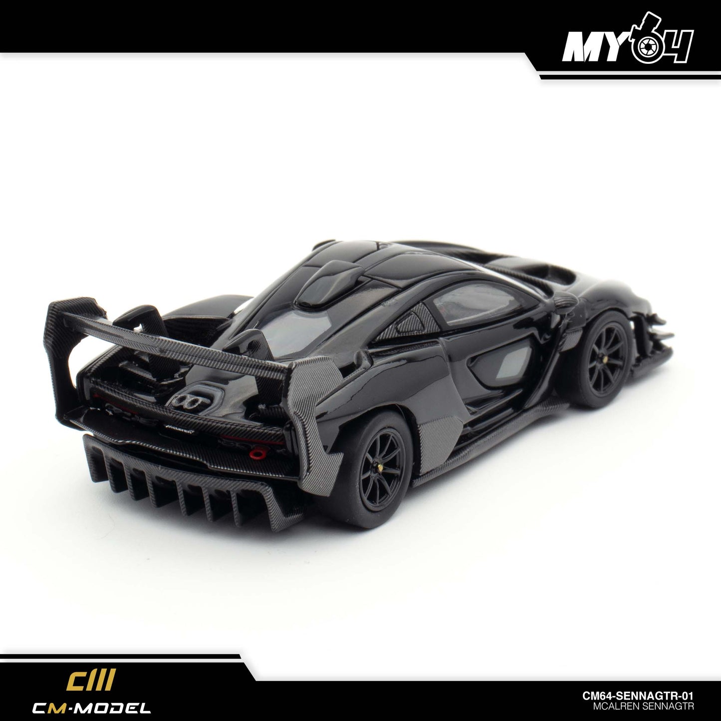 [CM Model] McLaren SennaGTR - Black